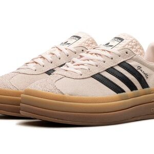 NWOT Adidas Gazelle Bold Platform Sneakers in Wonder Quartz and Black Size 9.5